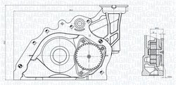 Pompa ulei Magneti Marelli 351516000031