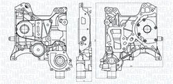 Pompa ulei Magneti Marelli 351516000048