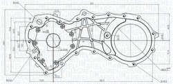 POMPA ULEI MAGNETI MARELLI 351516000050 - Compatibil cu FORD