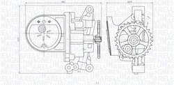 Pompa ulei Magneti Marelli 351516000059