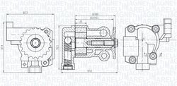 Pompa ulei Magneti Marelli 351516000069