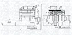 Pompa ulei Magneti Marelli 351516000071