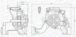 Pompa ulei Magneti Marelli 351516000081