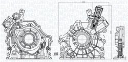 Pompa ulei Magneti Marelli 351516000084