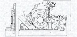 Pompa ulei Magneti Marelli 351516000086