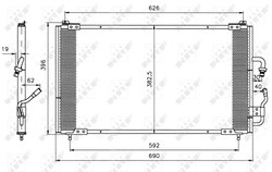 Radiator climatizare NRF 35153