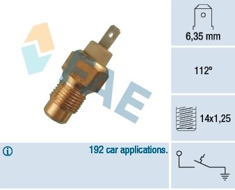 Comutator temperatura, racire FAE 35180