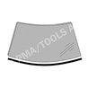 Elemente decorative/protectie, parbriz PMA 352318134