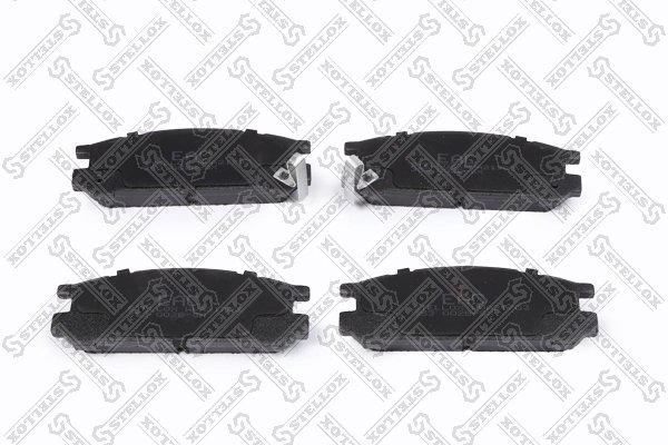 Set placute frana Stellox 353 002B-SX