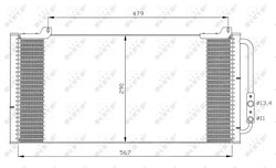 Radiator climatizare NRF 35346