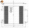 Radiator climatizare NRF 35364