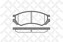 Set placute frana Stellox 355 000-SX