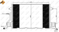 Radiator climatizare NRF 35564