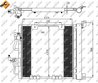 RADIATOR CLIMATIZARE NRF 35598 - Compatibil cu OPEL, VAUXHALL