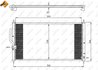 RADIATOR CLIMATIZARE NRF 35627 - Compatibil cu HONDA