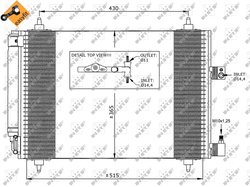Radiator climatizare NRF 35649