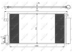 Radiator climatizare NRF 35750