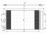 Radiator climatizare NRF 35752