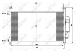 Radiator climatizare NRF 35763