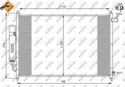 Radiator climatizare NRF 35866