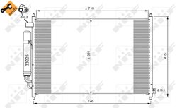 RADIATOR CLIMATIZARE NRF 35867 - Compatibil cu HONDA