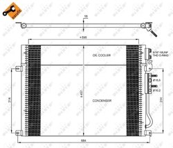 Radiator climatizare NRF 35920