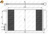 RADIATOR CLIMATIZARE NRF 35939 - Compatibil cu ALFA ROMEO, FIAT, OPEL, VAUXHALL