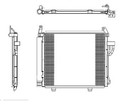 RADIATOR CLIMATIZARE NRF 35992 - Compatibil cu HYUNDAI