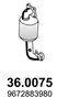 Catalizator ASSO 36.0075