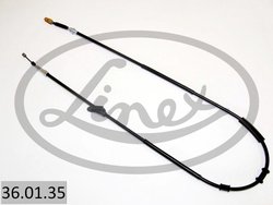 CABLU FRANA DE MANA LINEX 36.01.35 - Compatibil cu MG, ROVER