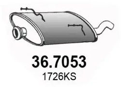 Toba esapament finala ASSO 36.7053