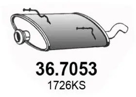 Toba esapament finala ASSO 36.7053