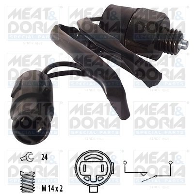 Comutator lampa marsalier Meat & Doria 36036