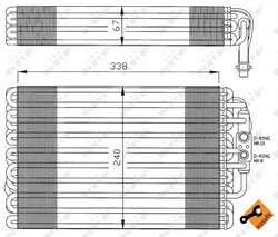 Evaporator aer conditionat NRF 36034