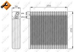 Evaporator aer conditionat NRF 36114