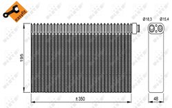 Evaporator aer conditionat NRF 36148
