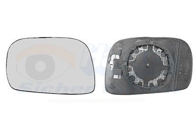 Sticla oglinda, oglinda retrovizoare exterioara Van Wezel 37