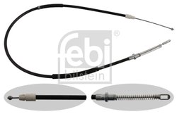 CABLU FRANA DE MANA FEBI BILSTEIN 37273 - Compatibil cu MERCEDES-BENZ, VW