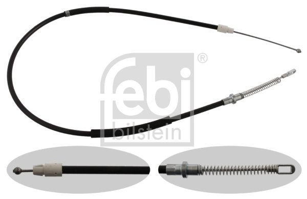 CABLU FRANA DE MANA FEBI BILSTEIN 37273 - Compatibil cu MERCEDES-BENZ, VW