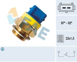 Comutator temperatura ventilator radiator FAE 37580