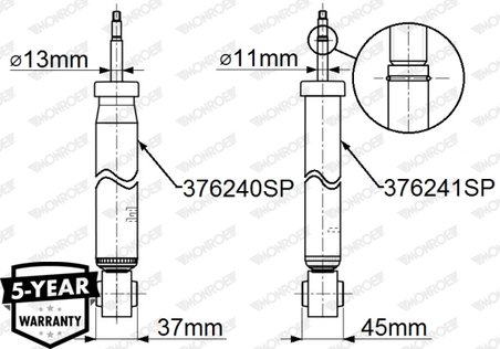 Amortizor Monroe 376240SP