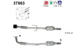 CATALIZATOR AS 37863 - Compatibil cu SEAT, VW