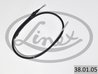 Cablu frana de mana Linex 38.01.05