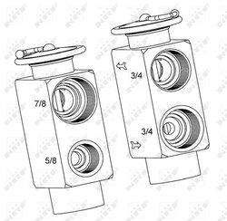 Supapa expansiune clima NRF 38392