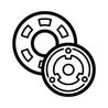 Disc antrenor cuplaj magnetic compresor NRF 38473