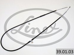CABLU FRANA DE MANA LINEX 39.01.03 - Compatibil cu SKODA