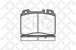 Set placute frana Stellox 390 000-SX