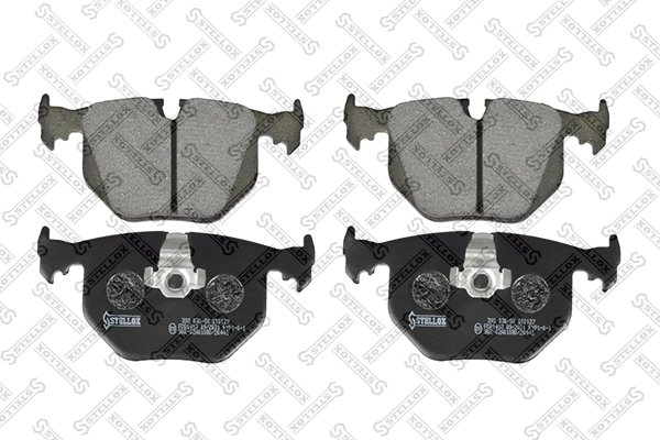 Set placute frana Stellox 392 030-SX