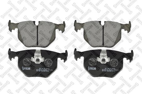Set placute frana Stellox 392 030-SX