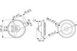 Claxon HELLA 3BA 002 768-082